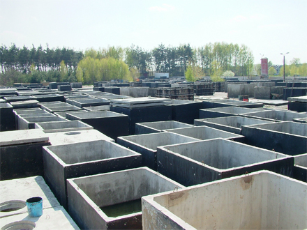 Betonové jímky Klášterec nad Ohří